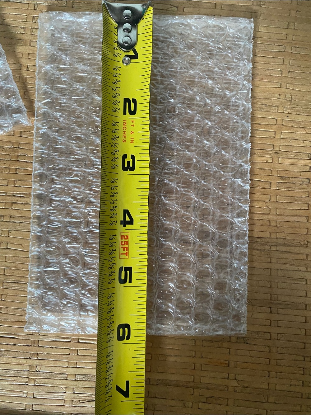 4” X 6” Clear Bubble Pouches - 20pcs - Picture 4 of 5